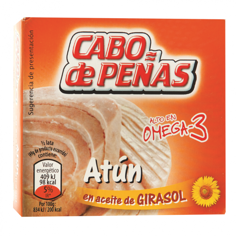 Atún Cabo De Peñas Aceite Girasol800 GR