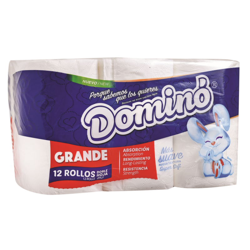 Papel Higienico Domino Grande12 UND