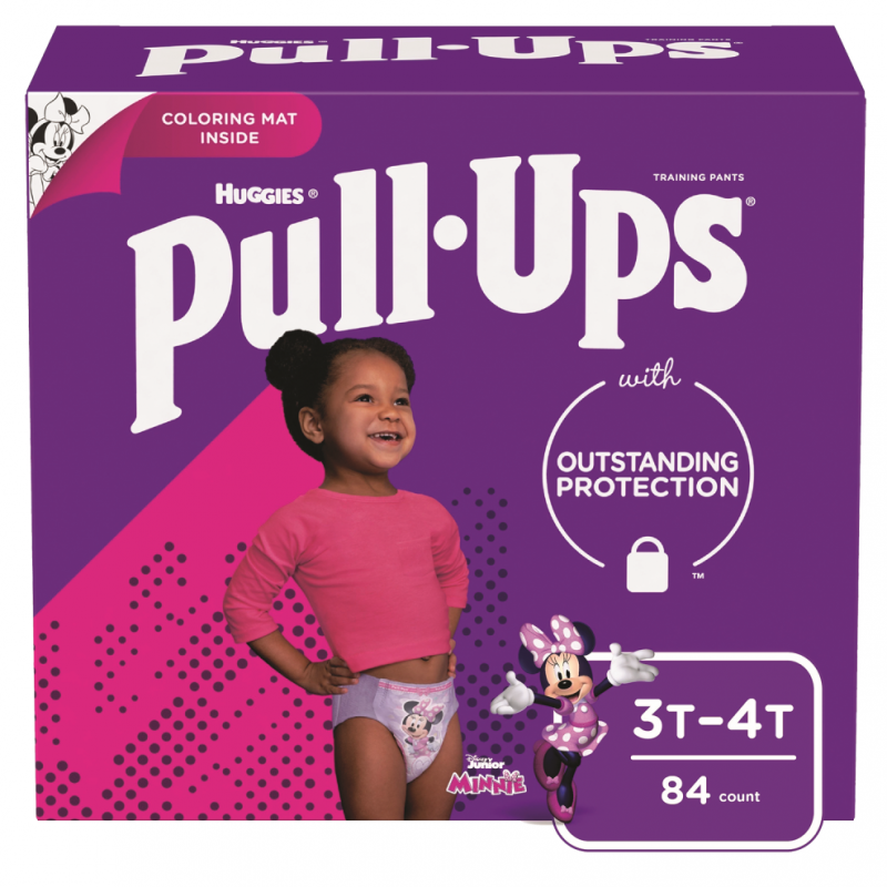 Pañales Pull Ups Girl 3t-4t Giant84 UND