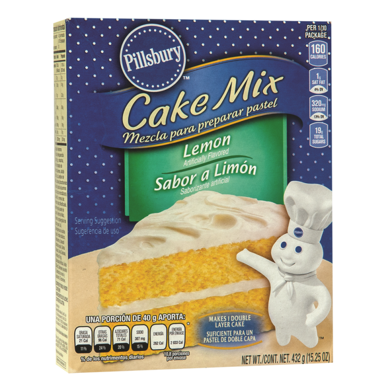 Mezcla Pillsbury Lemon15.25 OZ