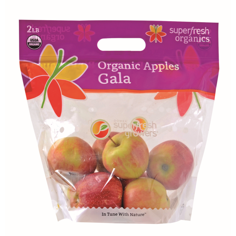 Manzana Orgánica Gala Funda2 LB