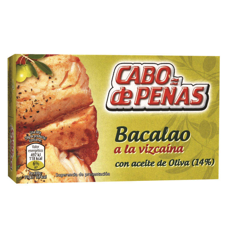Bacalao Cabo De Peñas A La Vizcaina111 GR