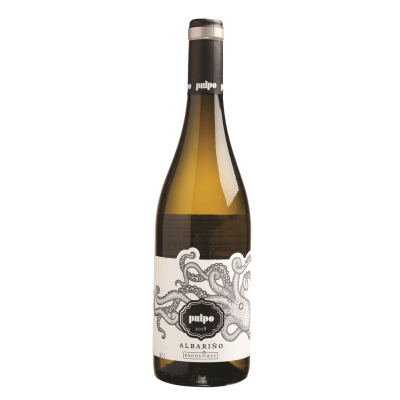 Vino Blanco Pulpo Albariño0.75 LT