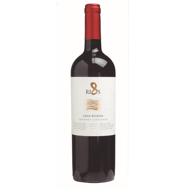Vino Tinto 8 Rios Gran Reserva Cabernet Sauvignon0.75 LT
