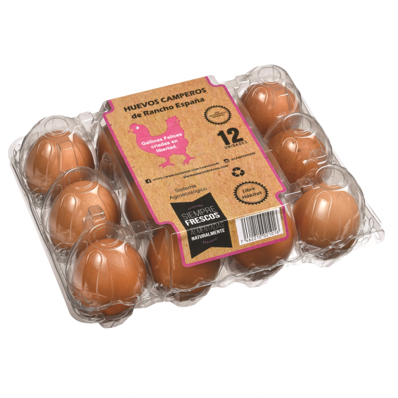 Huevos Rancho Epaña Campero Marrón12 UND