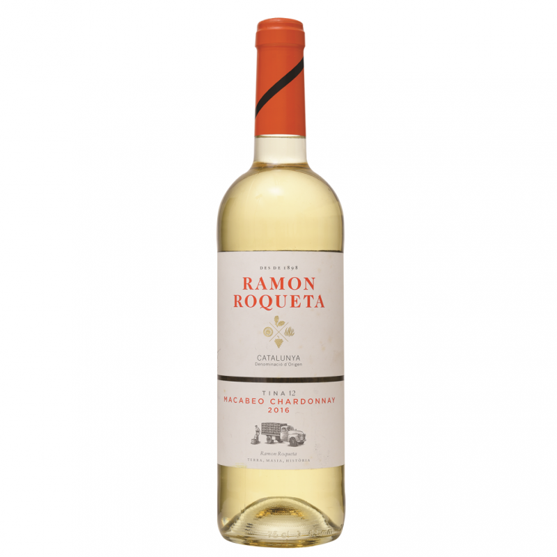 Vino Blanco Ramon Roqueta Chardonnay0.75 LT