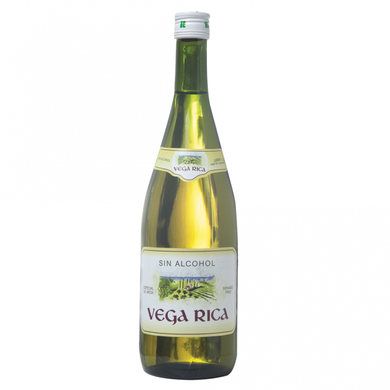 Vino Blanco Vega Rica Sin Alcohol1 LT
