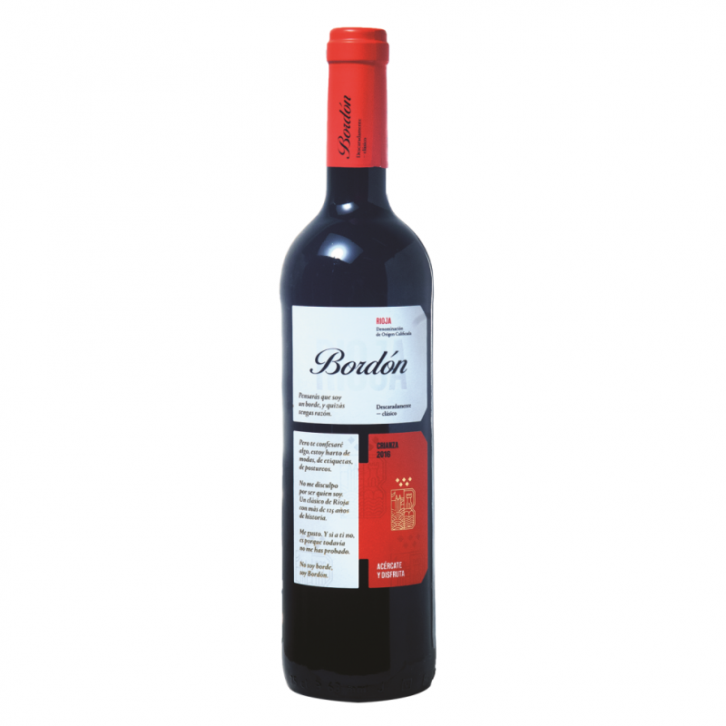 Vino Tinto Rioja Bordon Crianza0.375 LT