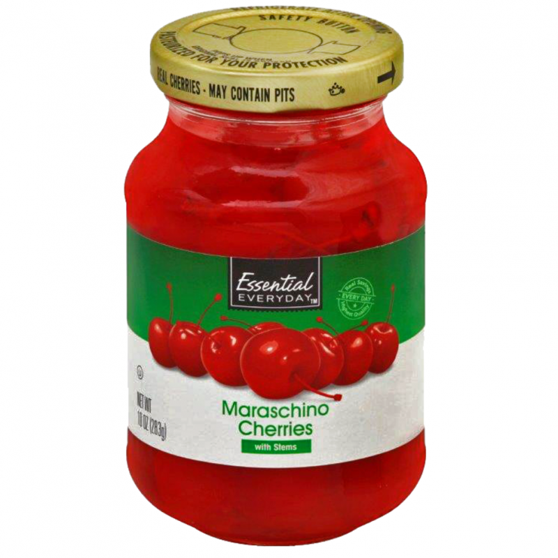 Cerezas Maraschino Essential Wstem10 OZ