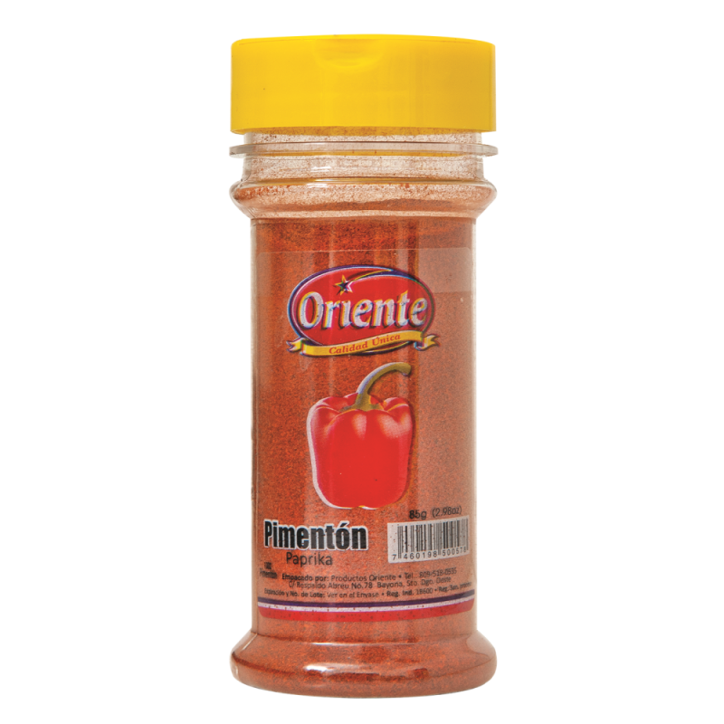 Pimentón Oriente Frasco85 GR