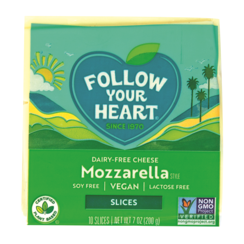Queso Fyh Vegan Mozzarella Slices7 OZ