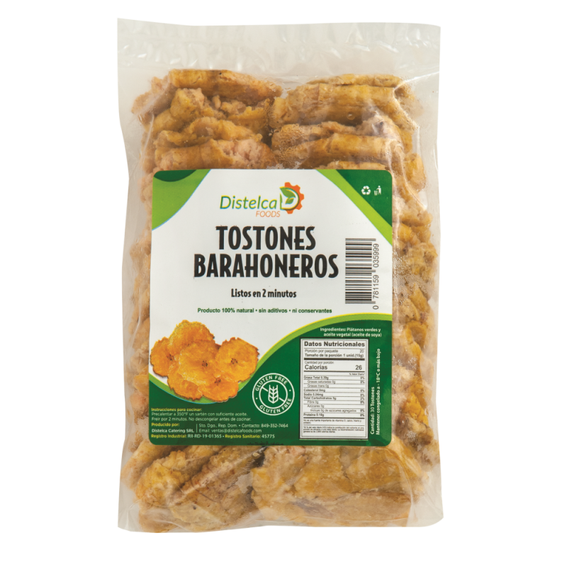 Tostones Distelca Foods Baraho Cong30 UND