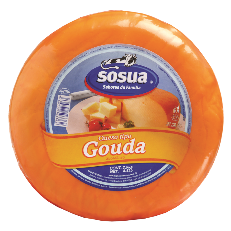 Queso Gouda Sosua Mini2.5 LB