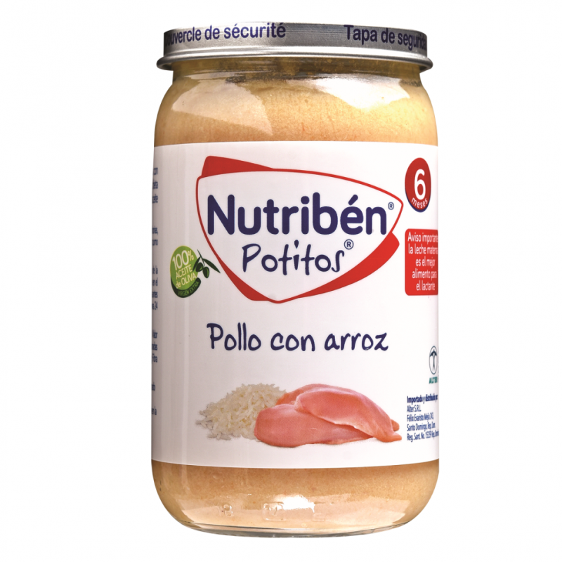 Compota Nutriben Pollo Con Arroz235 GR