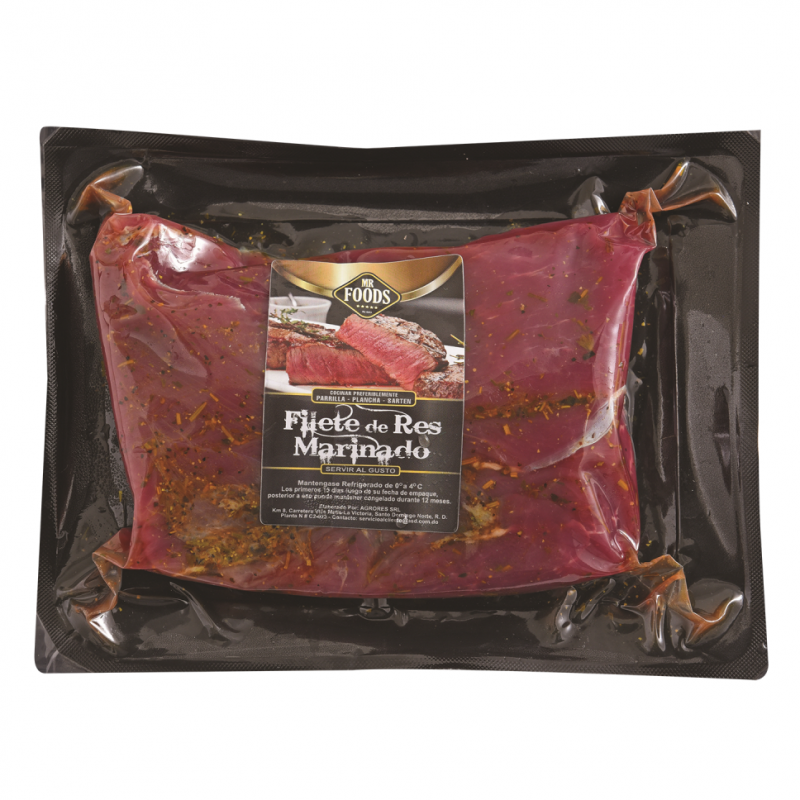 Filete Res Mr Foods Porción 12/110 OZ