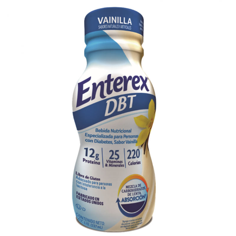 Suplemento Enterex Dbt Drink Vainilla Pet8 OZ