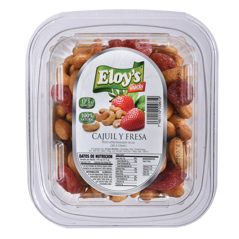 Semillas De Cajuil Con Fresa Eloys10 OZ