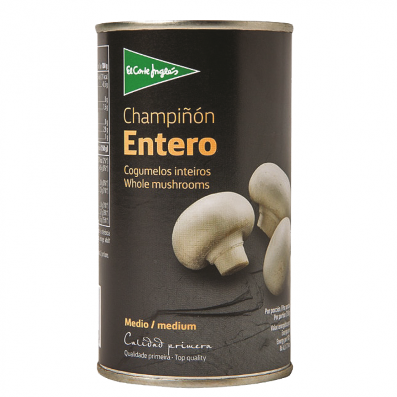 Champinon El Corte Ingles Entero185 GR