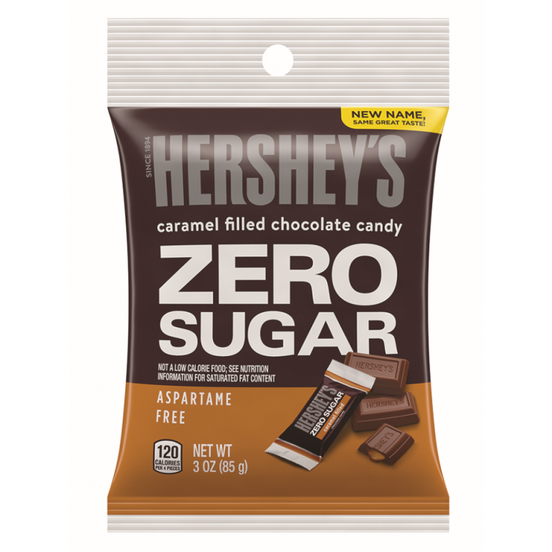 Chocolate Hersheys Caramelo Zero3 OZ