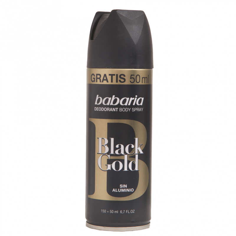 Desodorante Babaria Body Spray Black Gold200 ML