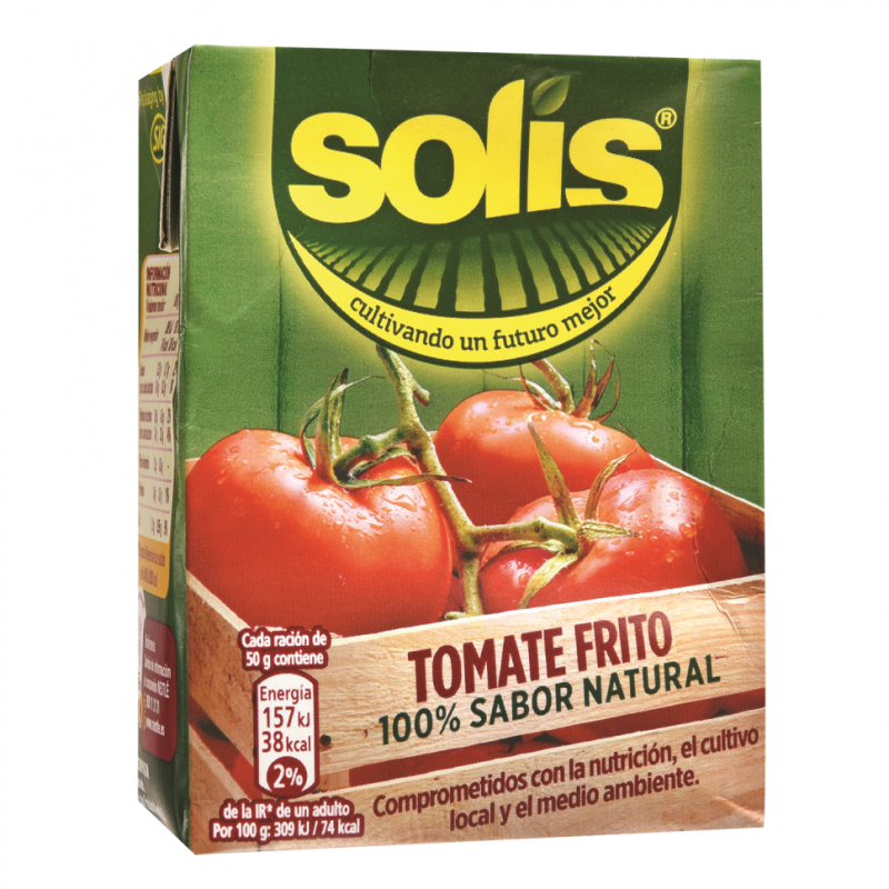 Tomate Frito Solis Brik350 GR