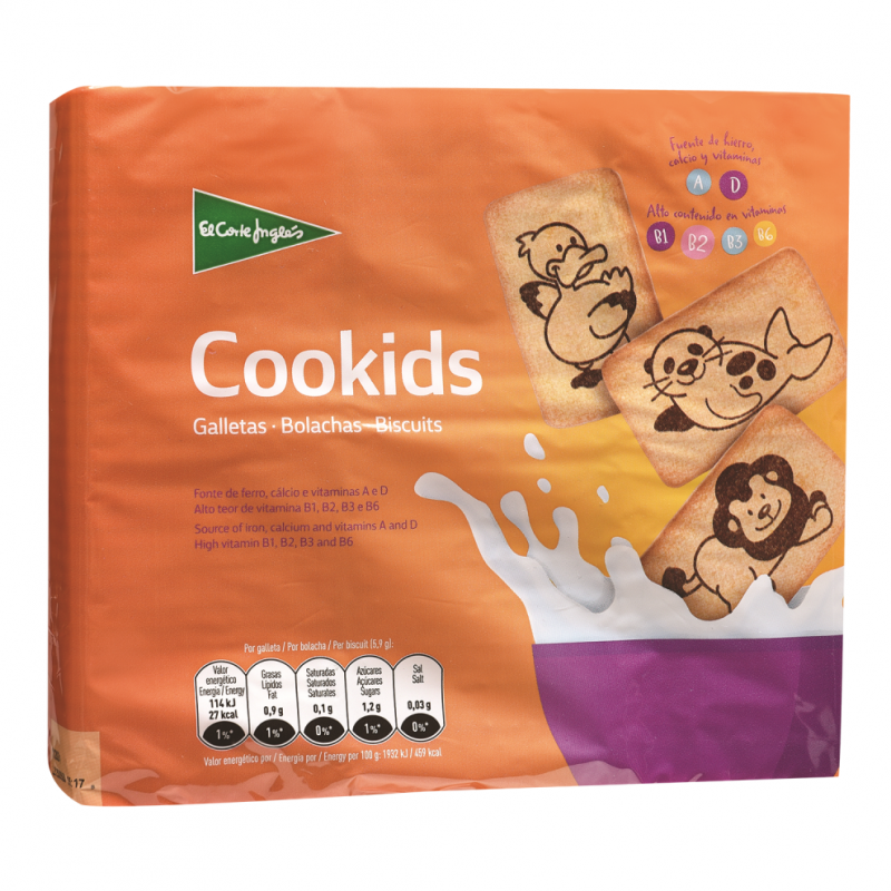 Galleta El Corte Ingles Cookids D600 GR