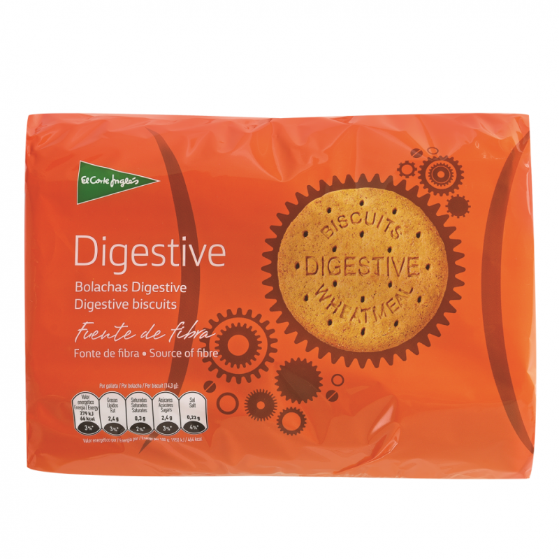 Galleta El Corte Ingles Digestive800 GR