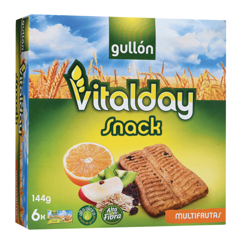 Galleta Barritas Act Mult Gullon144 GR