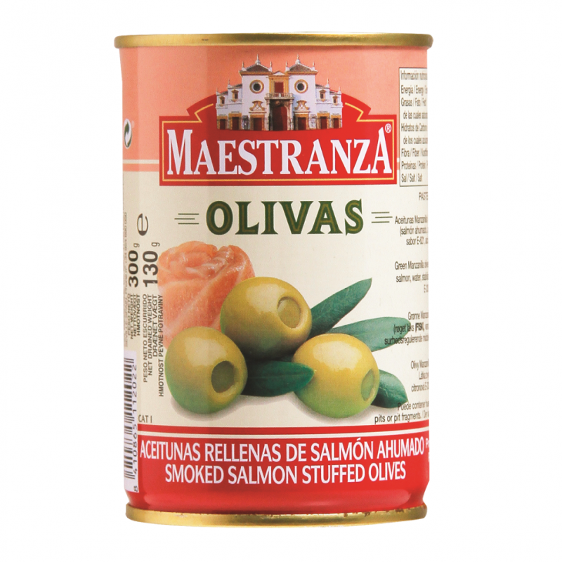 Aceituna Maestranza Salmón Ahumado300 GR