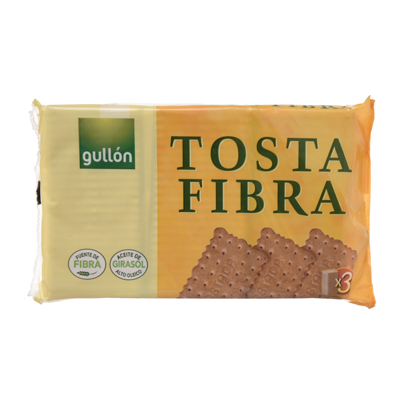 Galleta Tosta Fibra Gullon450 GR