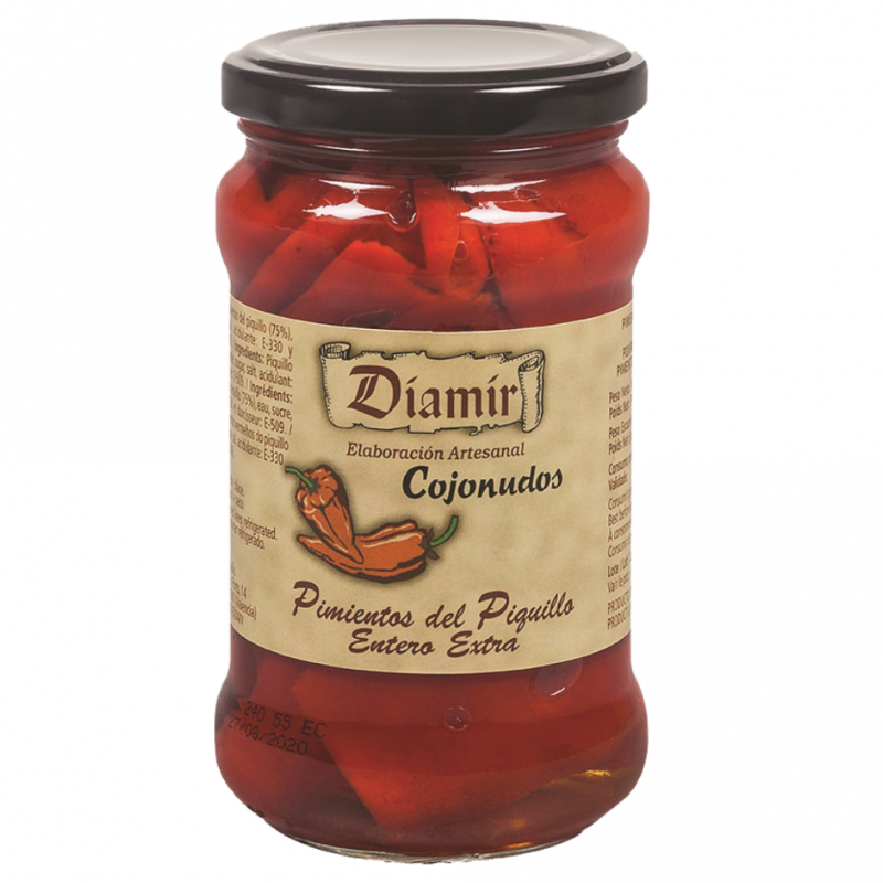 Pimiento Entero Diamir Asado290 GR