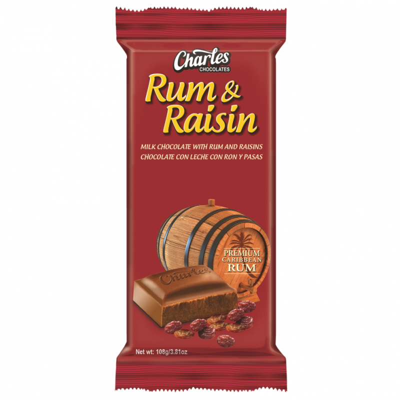 Chocolate Charles Rum & Raisin108 GR