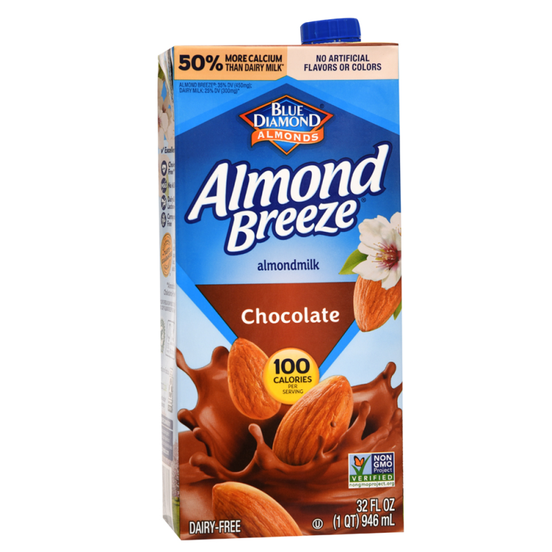Leche Almendra Choco Blue Diamond32 OZ