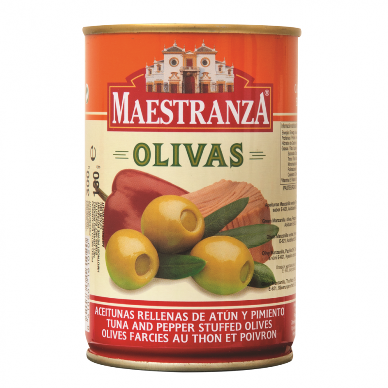 Aceituna Maestranza Atún Pimiento300 GR