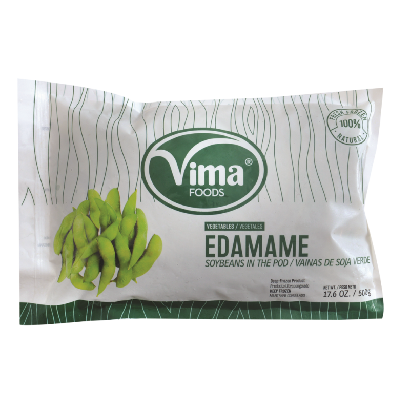 Vainas De Soja Vima Edamame Verde500 GR