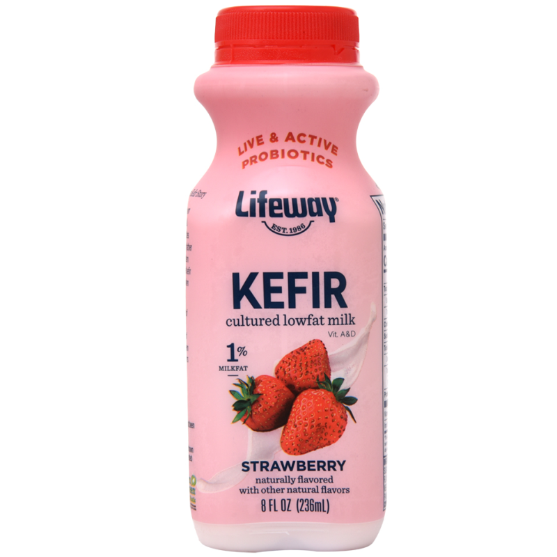 Yogurt Kefir Lowfat Strawberry8 OZ