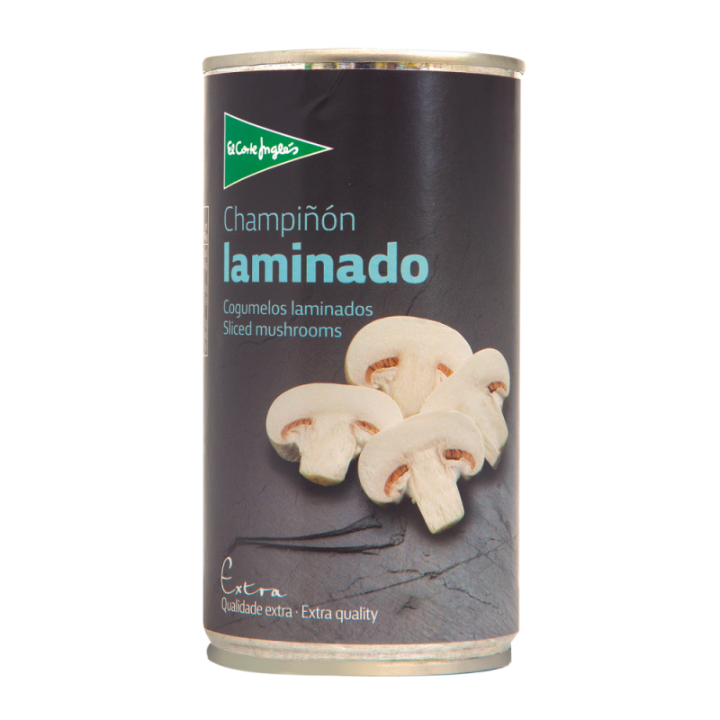 Champiñón Laminado El Corte Ingles Extra185 GR
