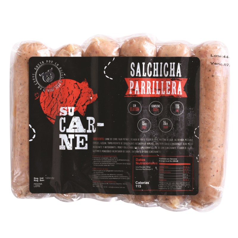 Salchicha Sucarne ParrilleraLB