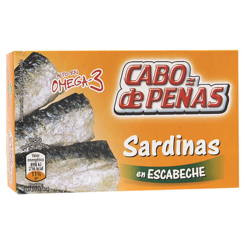Sardinas Cabo De Peñas Escabeche120 GR