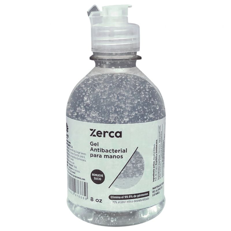 Gel Antibacterial Zerca8 OZ