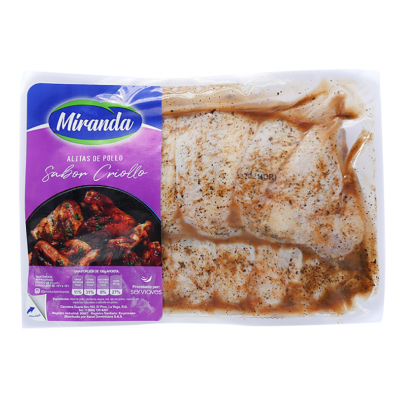 Alitas De Pollo Miranda A La CriollaLB