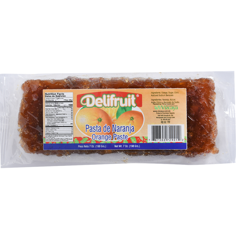 Dulce Delifruit En Pasta De Naranja7 OZ