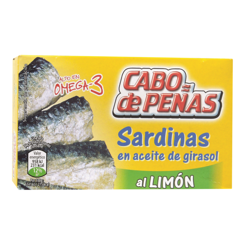 Sardinas Limón Cabo De Peñas Ac Gir120 GR