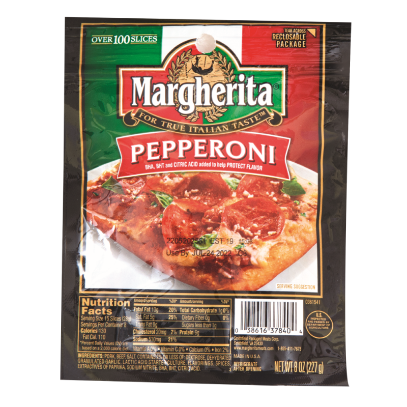 Pepperoni Margherita8 OZ