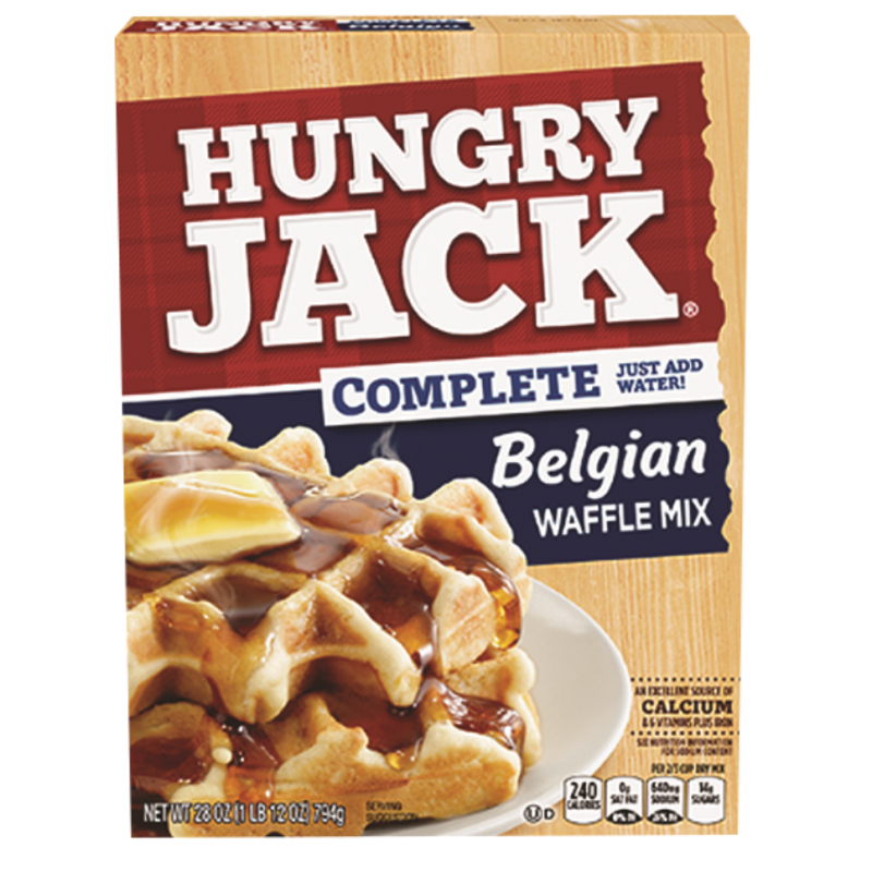 Mezcla Waffles Hungry Jack Milk Belgian28 OZ