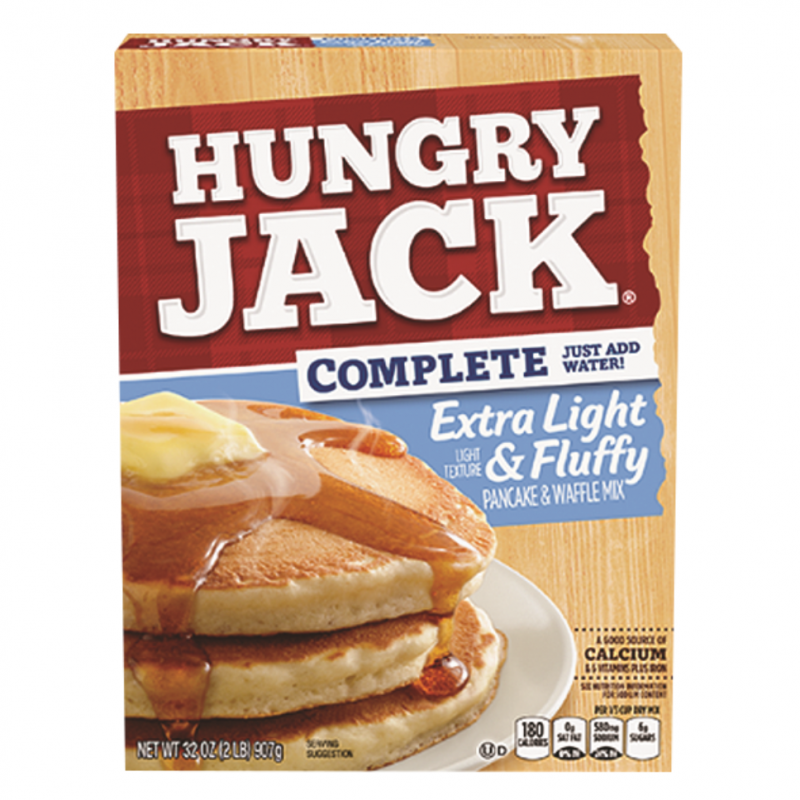 Mezcla Pancake Waffles Hungry Jack Light32 OZ
