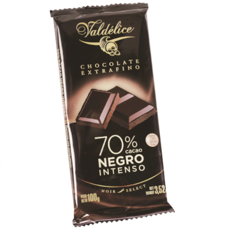 Chocolate Valdelice Negro 70%100 GR