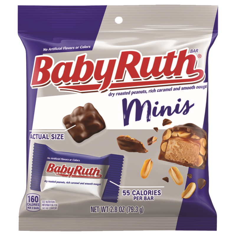 Chocolate Ferrero Baby Ruth Minis Bag2.8 OZ