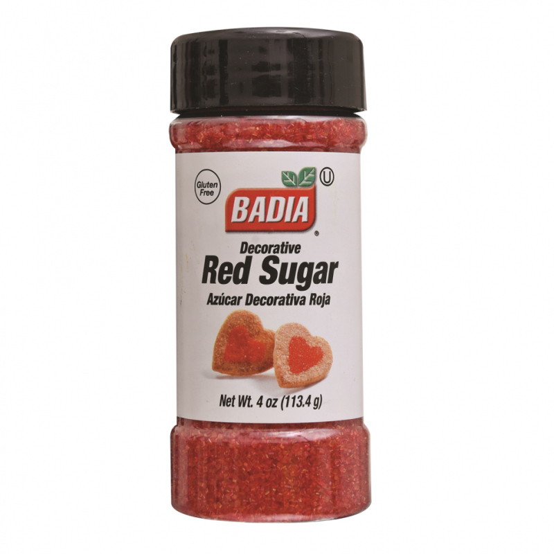 Azucar Decorativa Badia Roja4 OZ