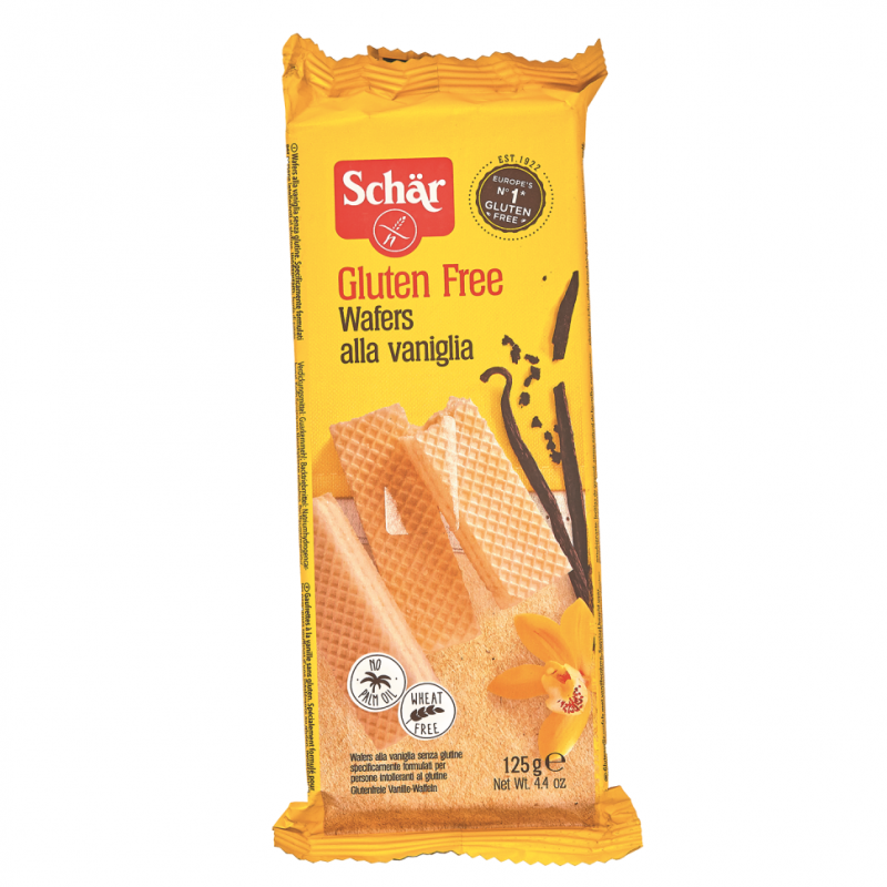 Galleta Schar Waffer Vainilla Gf125 GR